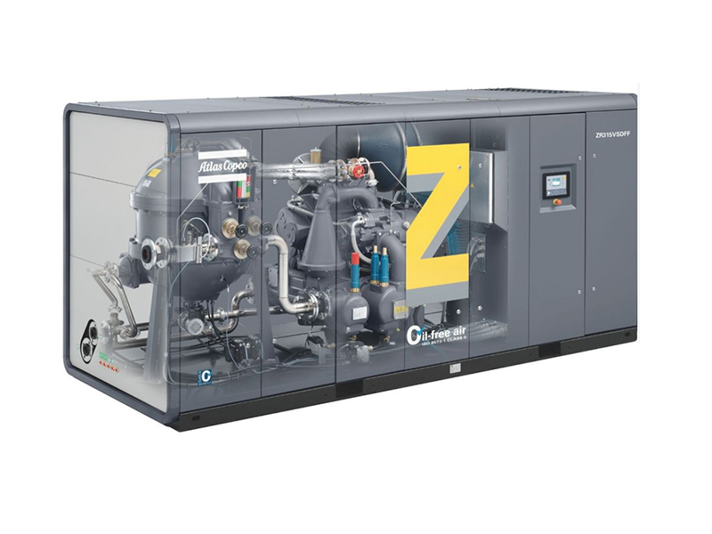 ZR 和 ZT (VSD) 螺杆式和旋齿式无油空气压缩机